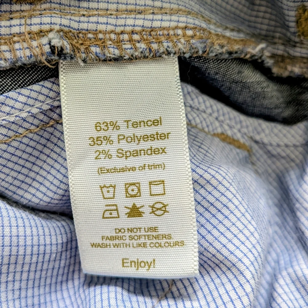 Tilley Women’s Denim Pants – Size 6 – Made in Canada – Tencel Blend #184 - Picture 8 of 11